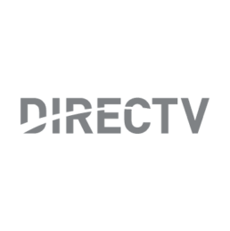 direct tv logo grey