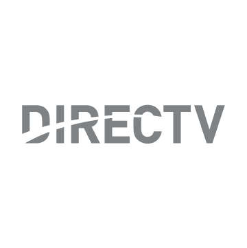 direct tv logo grey